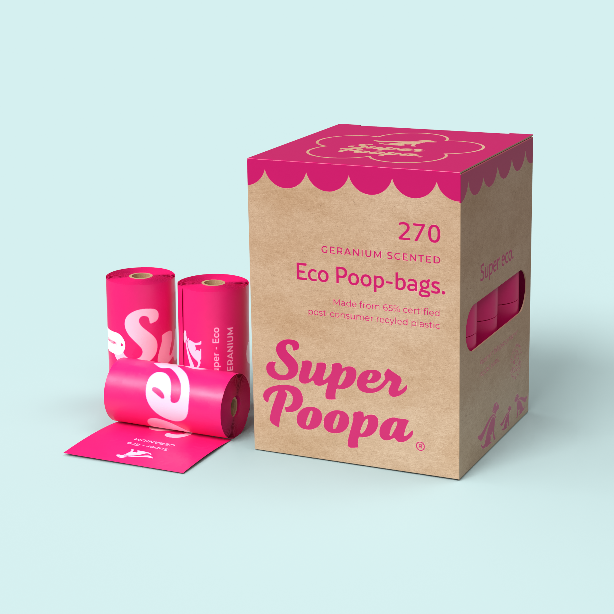 Geranium scented - 270 bags
