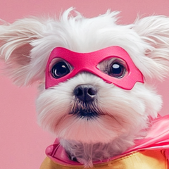 Super Hero Mask (Various colours)